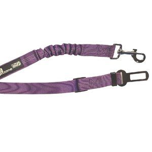 Pet Safety Restraint Seat Belt Adjustable Harness Lead Dog Cat Elastic 18.5"-24"